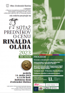 Súťaž predníkov o cenu Rinalda Oláha - 14. máj 2023